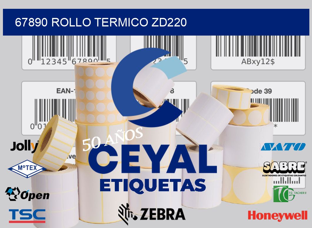67890 ROLLO TERMICO ZD220