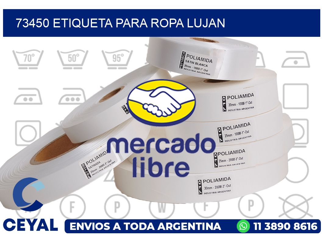 73450 ETIQUETA PARA ROPA LUJAN