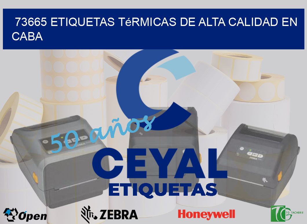 73665 Etiquetas Térmicas de Alta Calidad en CABA