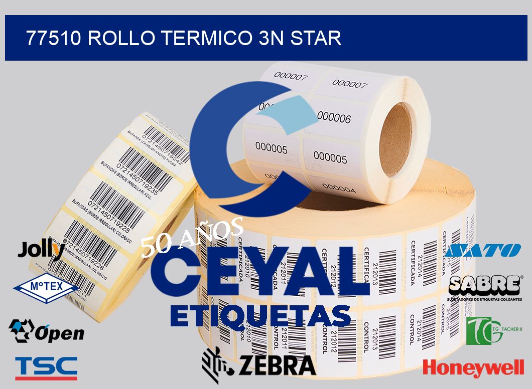 77510 ROLLO TERMICO 3N STAR