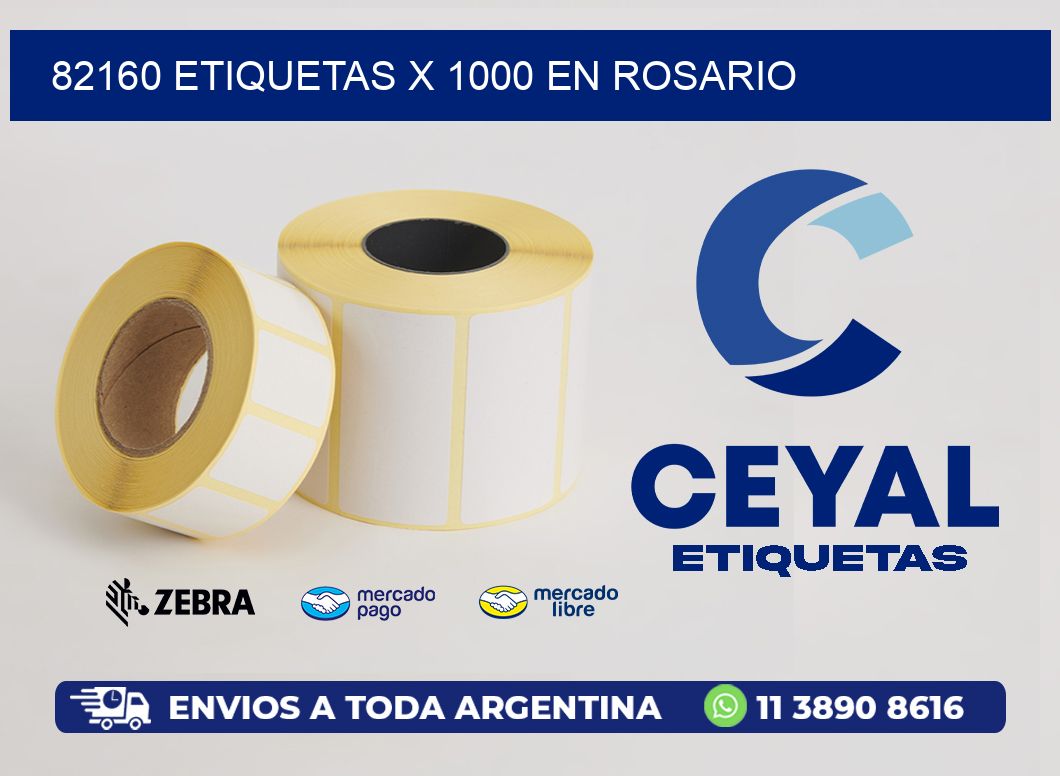 82160 ETIQUETAS X 1000 EN ROSARIO