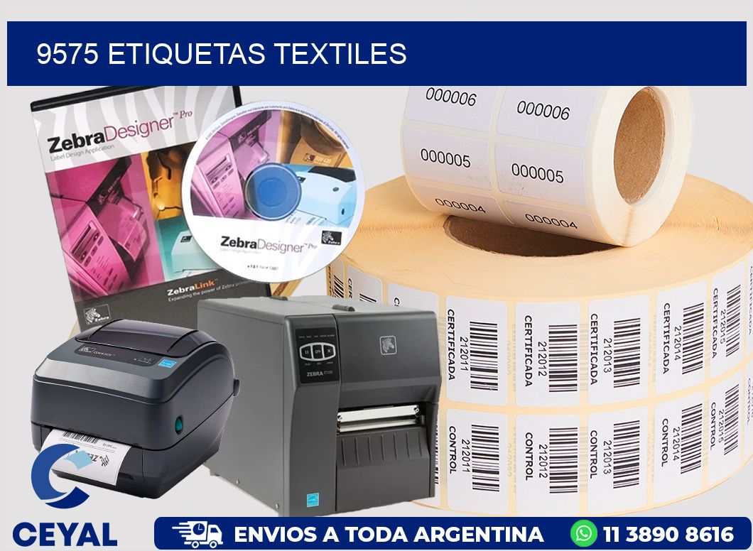 9575 ETIQUETAS TEXTILES