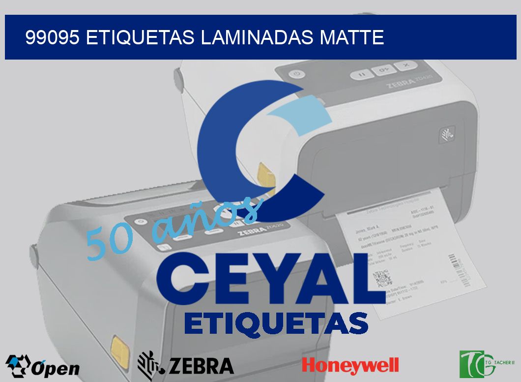 99095 Etiquetas laminadas matte