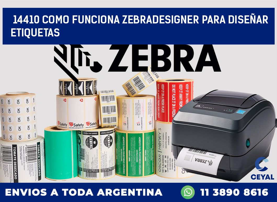 14410 COMO FUNCIONA ZEBRADESIGNER PARA DISEÑAR ETIQUETAS | Insumos Textiles