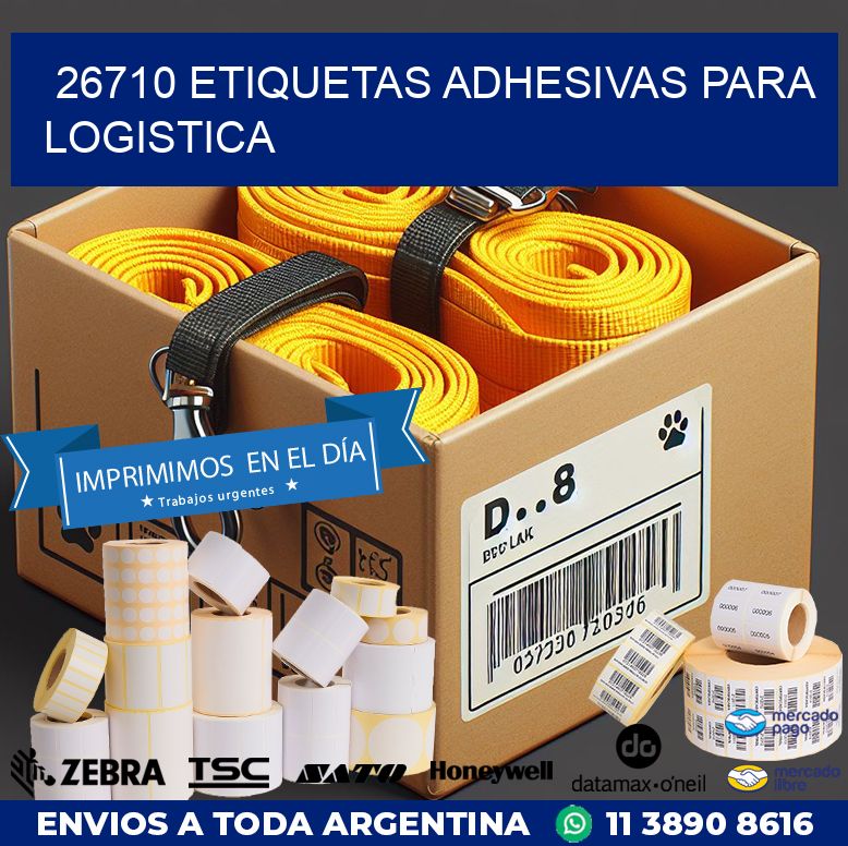26710 ETIQUETAS ADHESIVAS PARA LOGISTICA