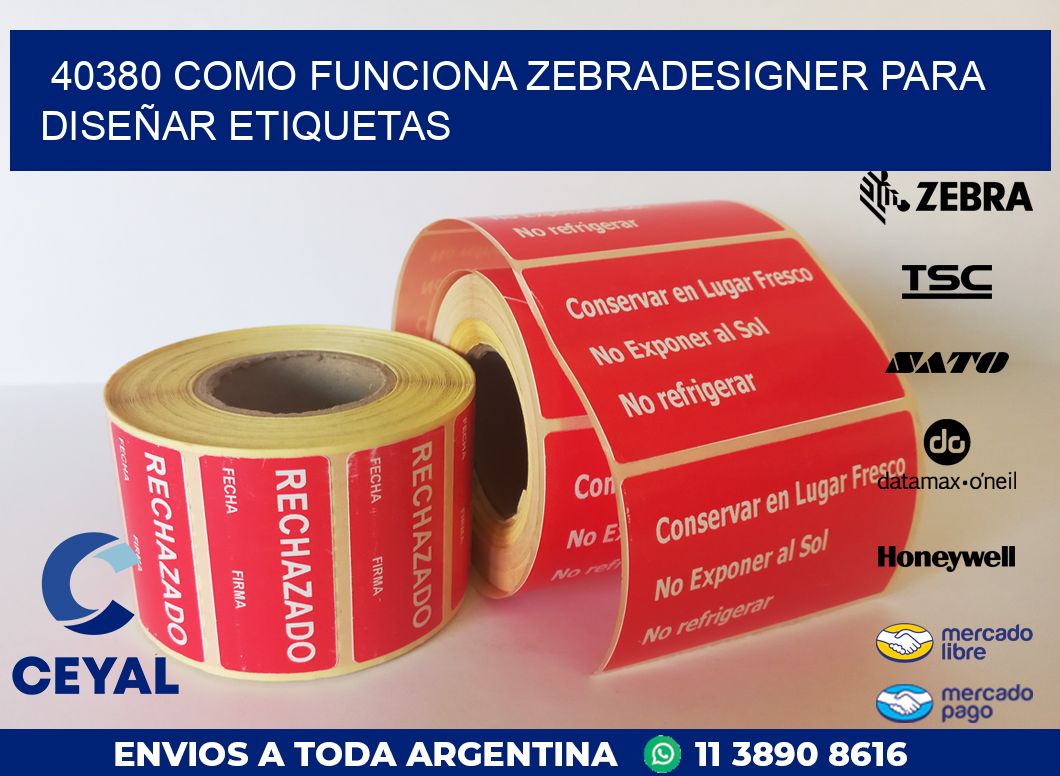 40380 COMO FUNCIONA ZEBRADESIGNER PARA DISEÑAR ETIQUETAS