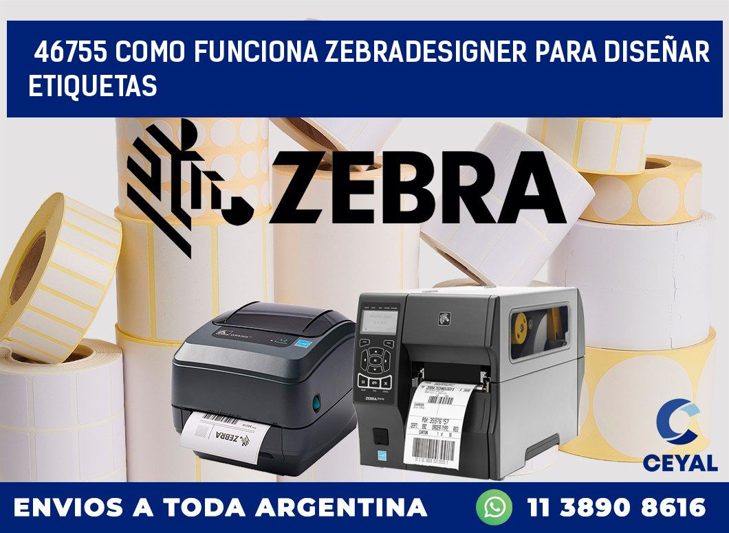 46755 COMO FUNCIONA ZEBRADESIGNER PARA DISEÑAR ETIQUETAS