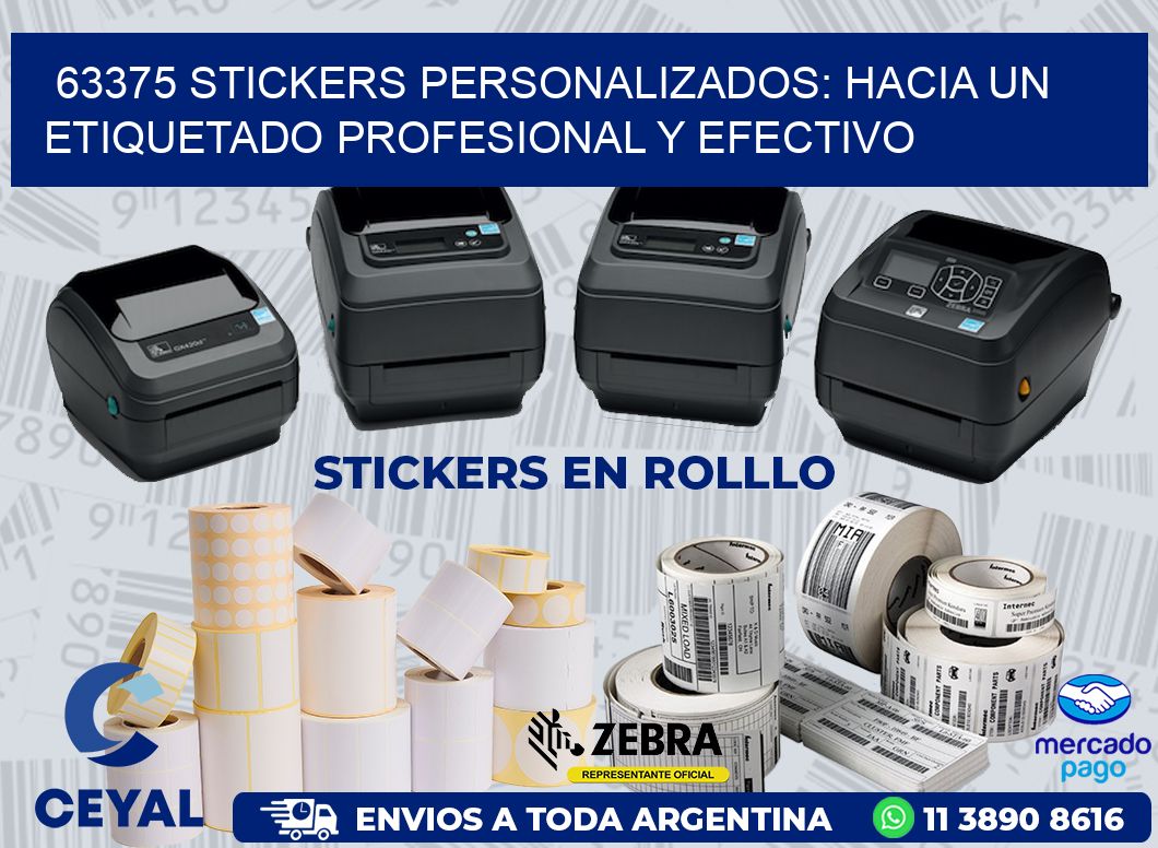 63375 STICKERS PERSONALIZADOS: HACIA UN ETIQUETADO PROFESIONAL Y EFECTIVO
