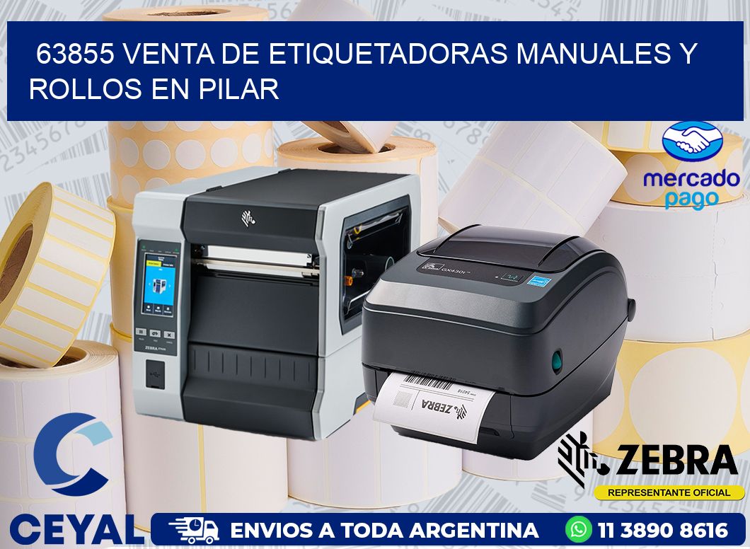 63855 VENTA DE ETIQUETADORAS MANUALES Y ROLLOS EN PILAR