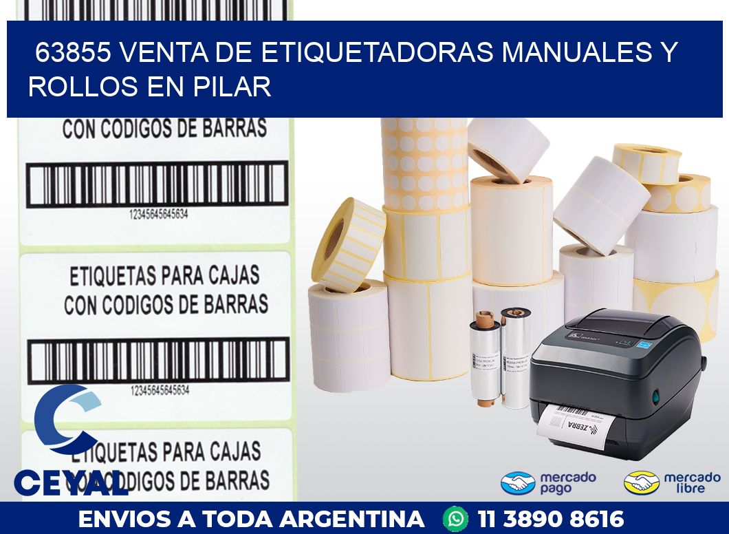 63855 VENTA DE ETIQUETADORAS MANUALES Y ROLLOS EN PILAR