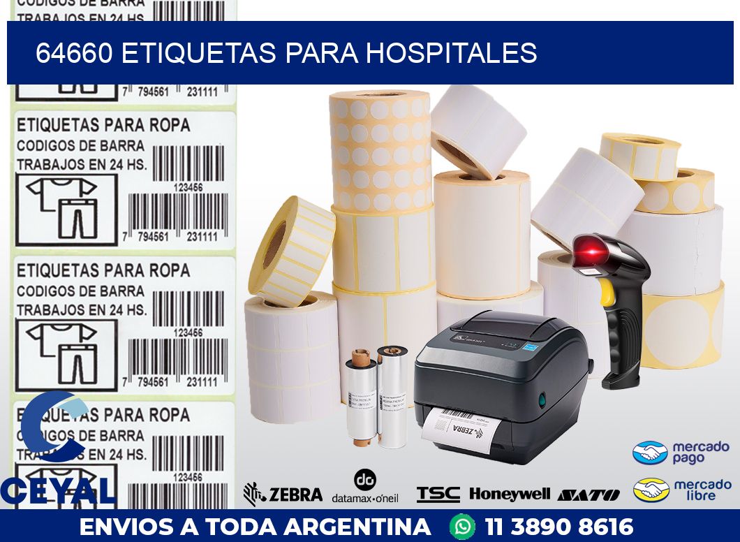 64660 ETIQUETAS PARA HOSPITALES