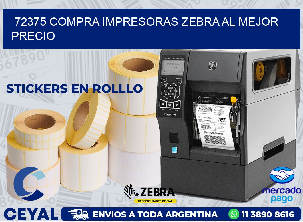 72375 COMPRA IMPRESORAS ZEBRA AL MEJOR PRECIO
