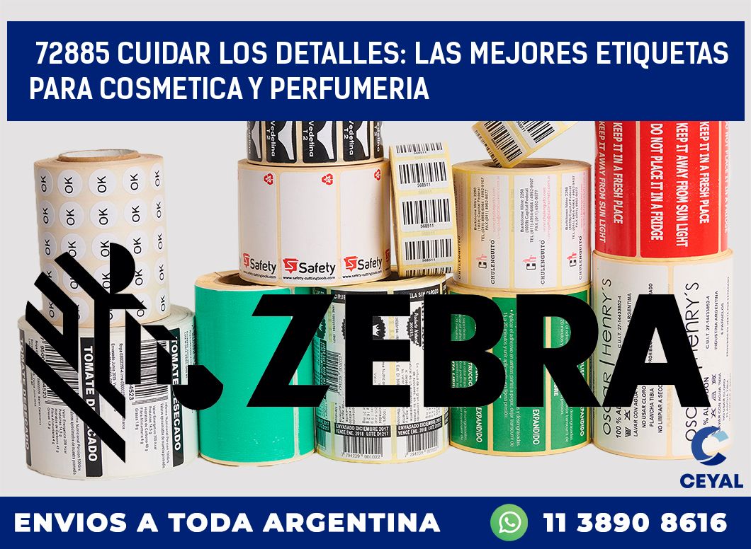 72885 CUIDAR LOS DETALLES: LAS MEJORES ETIQUETAS PARA COSMETICA Y PERFUMERIA