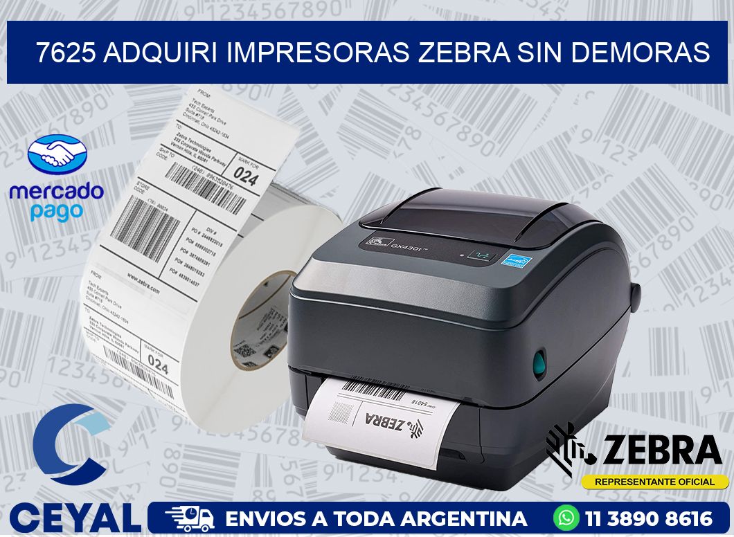 7625 ADQUIRI IMPRESORAS ZEBRA SIN DEMORAS