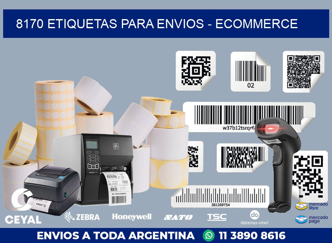 8170 ETIQUETAS PARA ENVIOS - ECOMMERCE