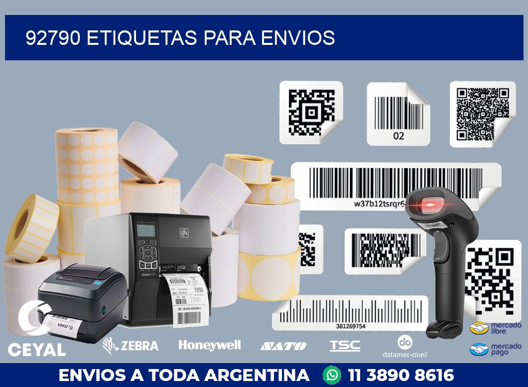 92790 ETIQUETAS PARA ENVIOS
