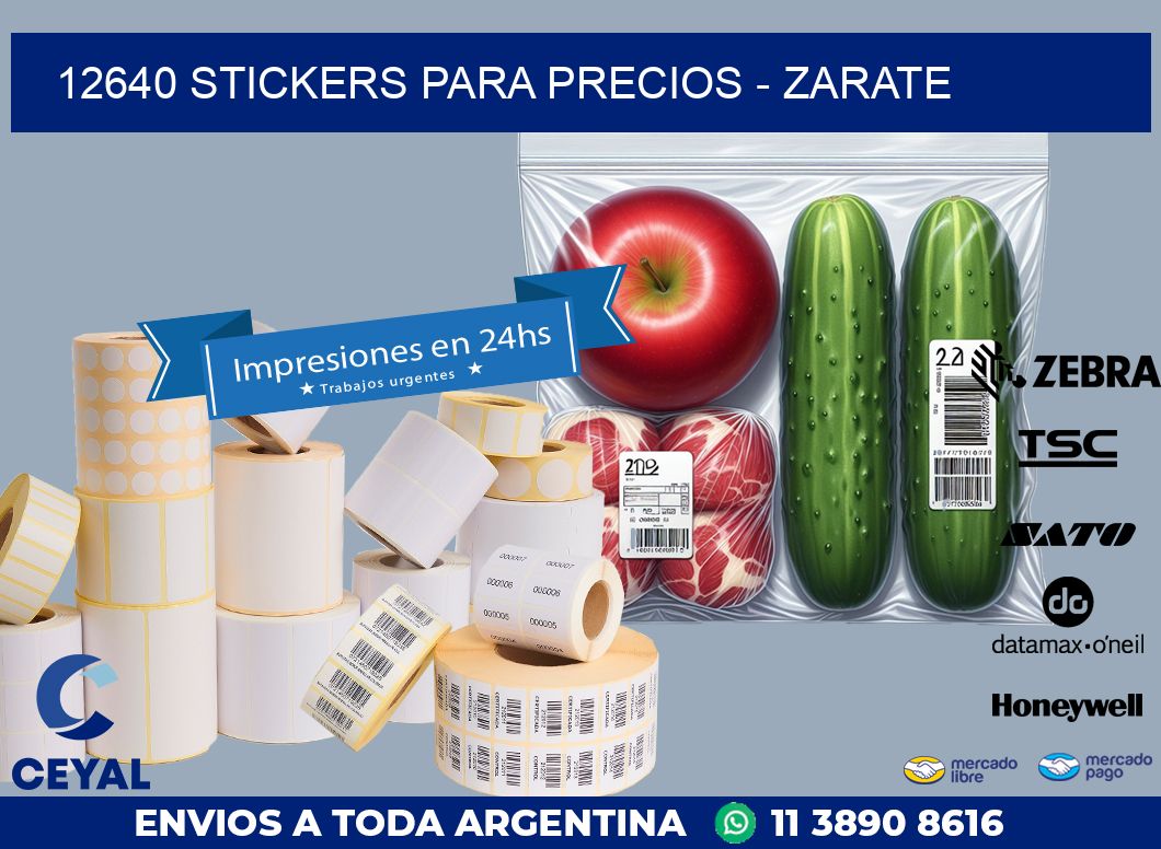 12640 STICKERS PARA PRECIOS – ZARATE