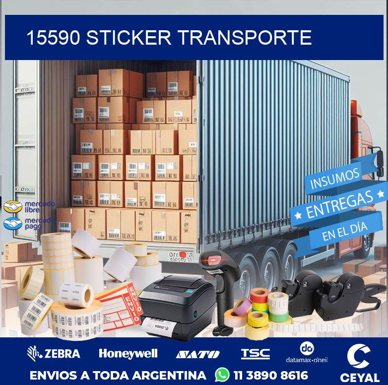 15590 STICKER TRANSPORTE
