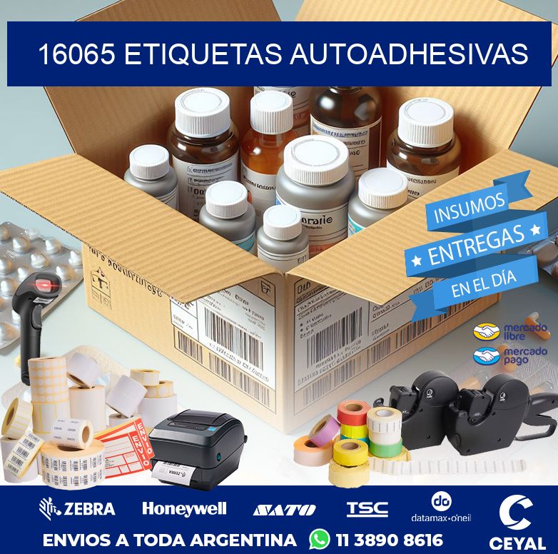 16065 ETIQUETAS AUTOADHESIVAS