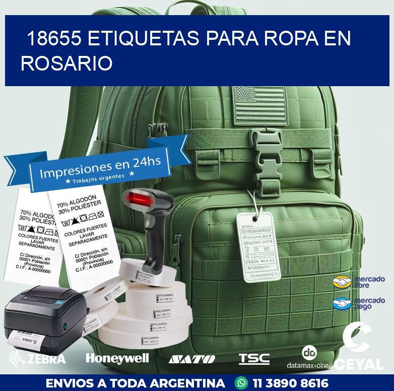 18655 ETIQUETAS PARA ROPA EN ROSARIO