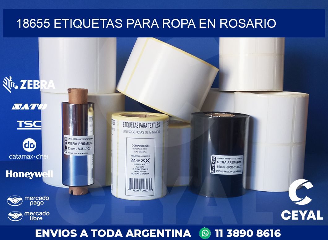 18655 ETIQUETAS PARA ROPA EN ROSARIO