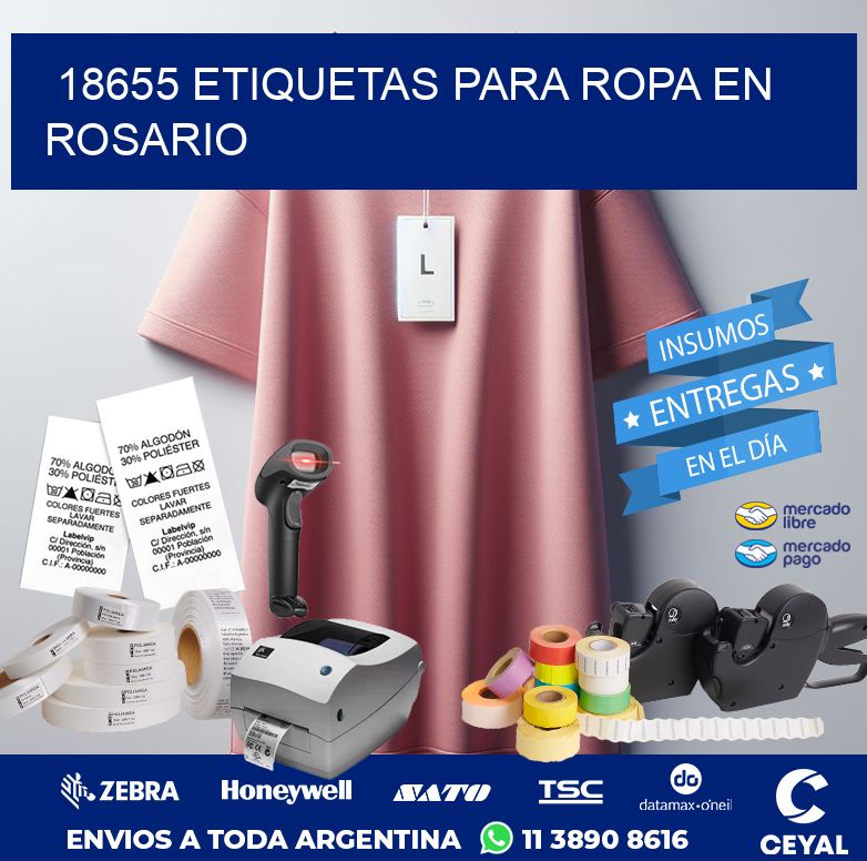 18655 ETIQUETAS PARA ROPA EN ROSARIO