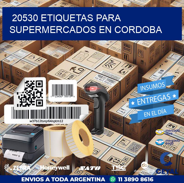 20530 ETIQUETAS PARA SUPERMERCADOS EN CORDOBA