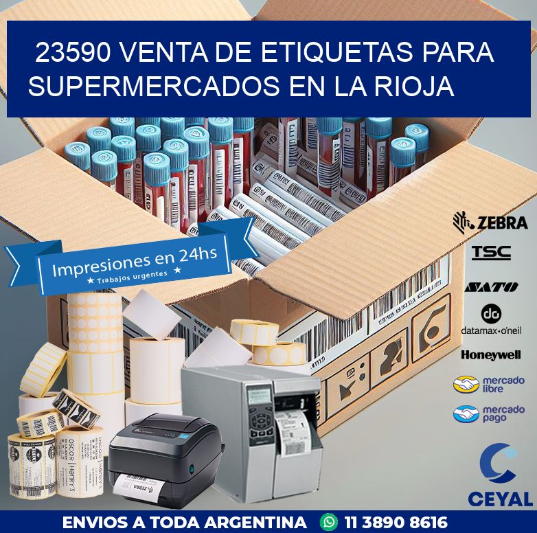 23590 VENTA DE ETIQUETAS PARA SUPERMERCADOS EN LA RIOJA