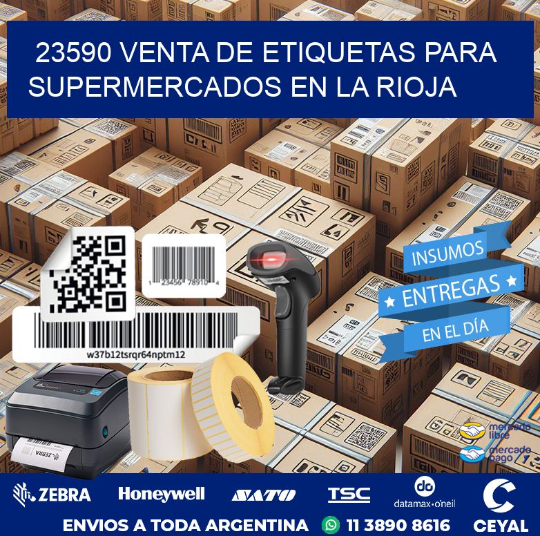 23590 VENTA DE ETIQUETAS PARA SUPERMERCADOS EN LA RIOJA