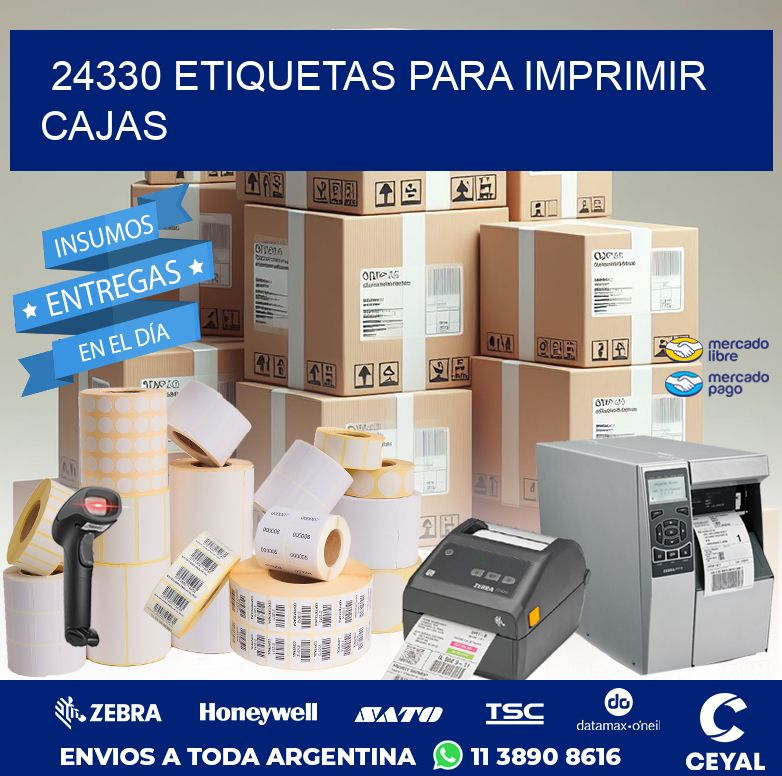 24330 ETIQUETAS PARA IMPRIMIR CAJAS