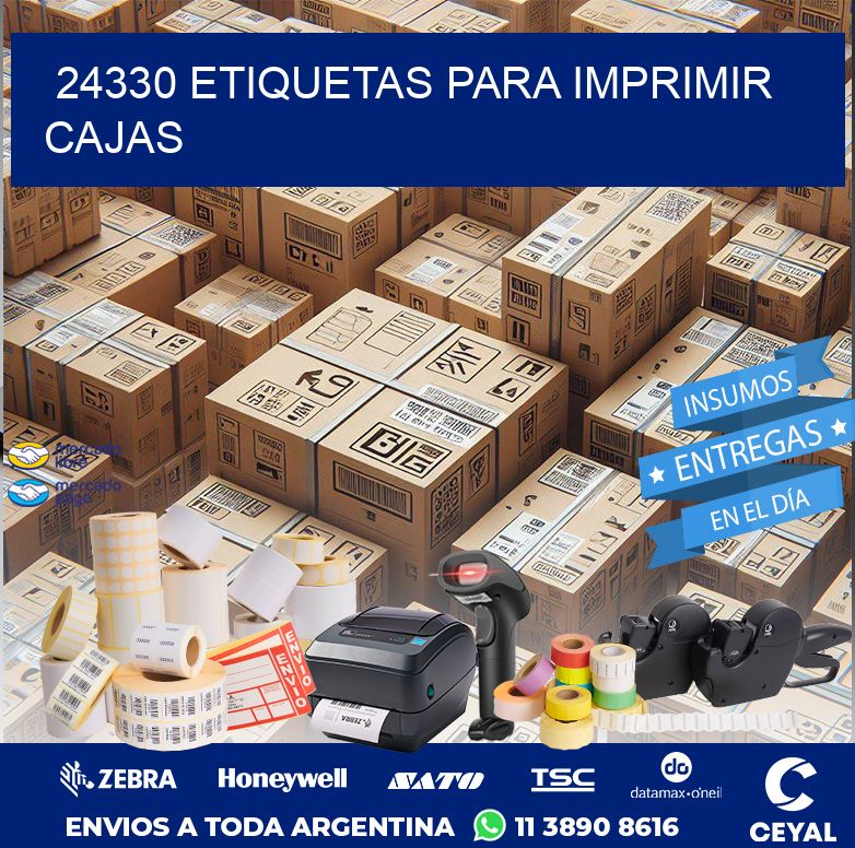 24330 ETIQUETAS PARA IMPRIMIR CAJAS