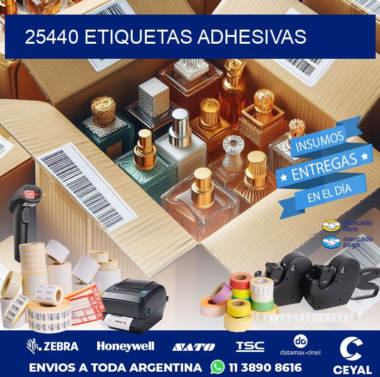 25440 ETIQUETAS ADHESIVAS