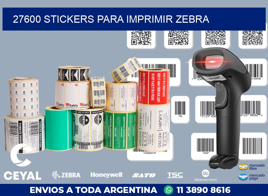 27600 STICKERS PARA IMPRIMIR ZEBRA