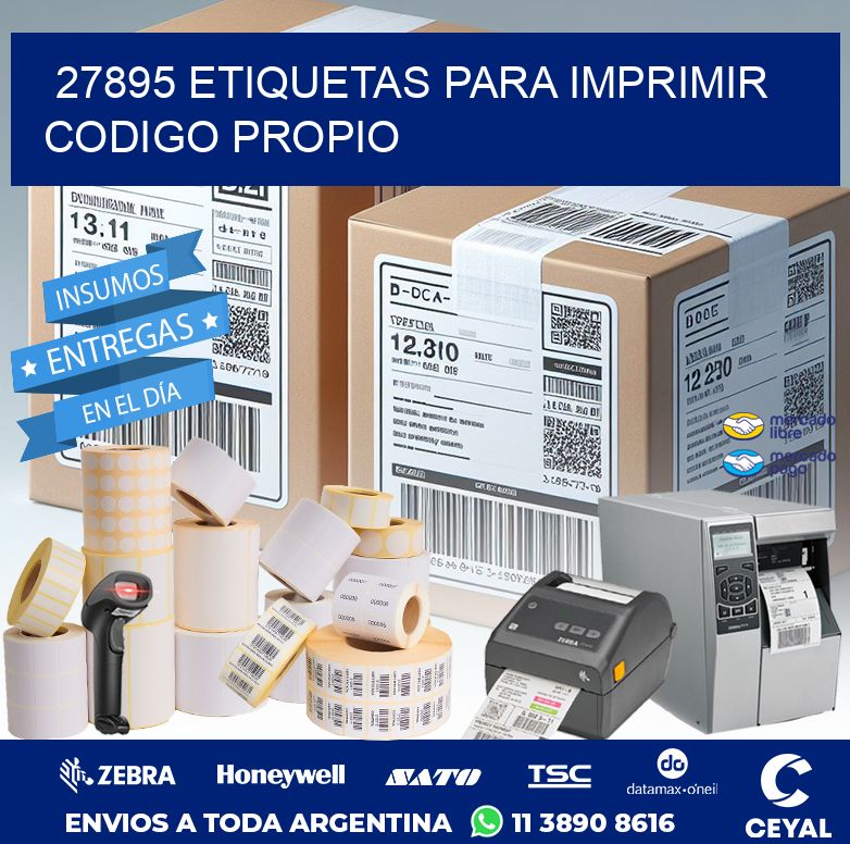27895 ETIQUETAS PARA IMPRIMIR CODIGO PROPIO