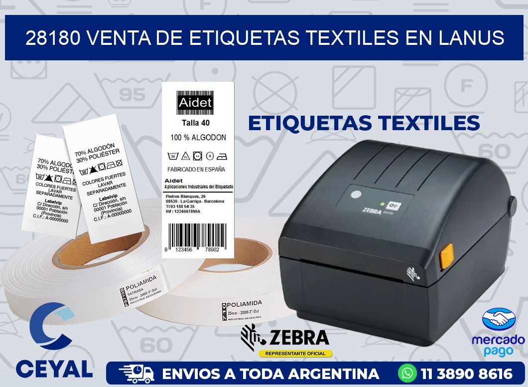 28180 VENTA DE ETIQUETAS TEXTILES EN LANUS