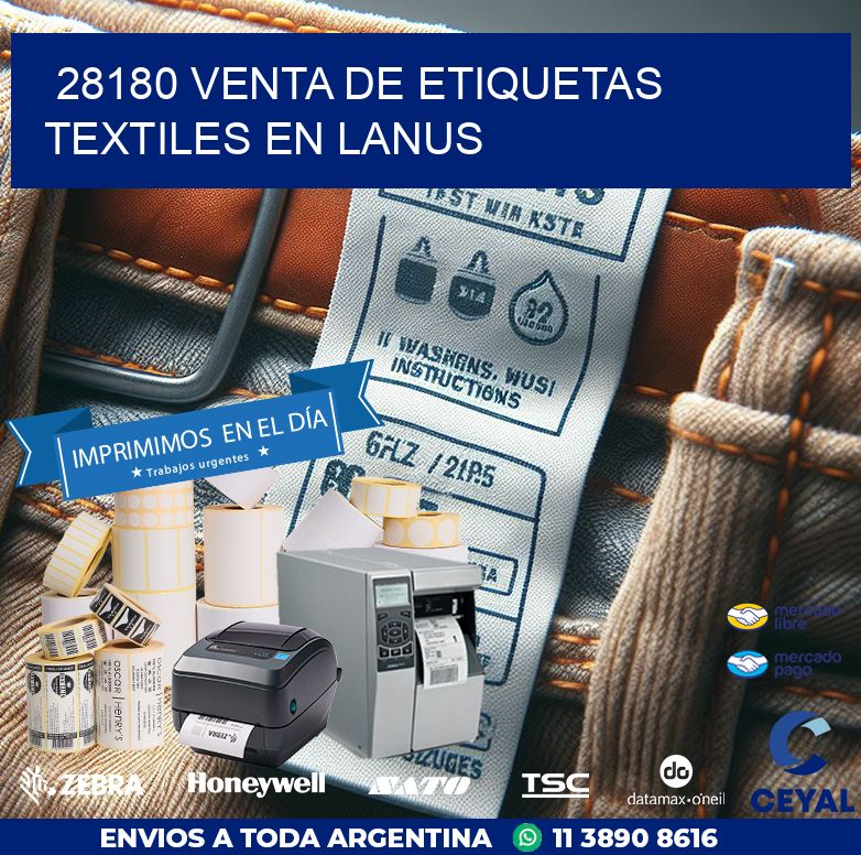 28180 VENTA DE ETIQUETAS TEXTILES EN LANUS