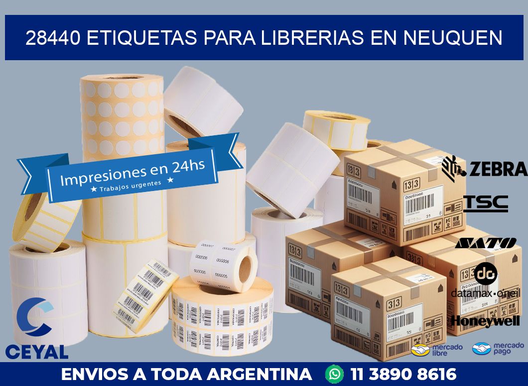 28440 ETIQUETAS PARA LIBRERIAS EN NEUQUEN