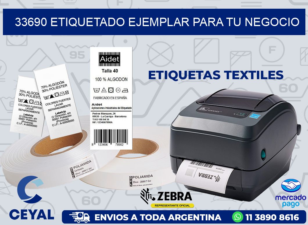 33690 ETIQUETADO EJEMPLAR PARA TU NEGOCIO