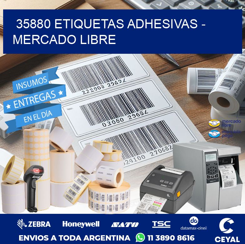 35880 ETIQUETAS ADHESIVAS - MERCADO LIBRE