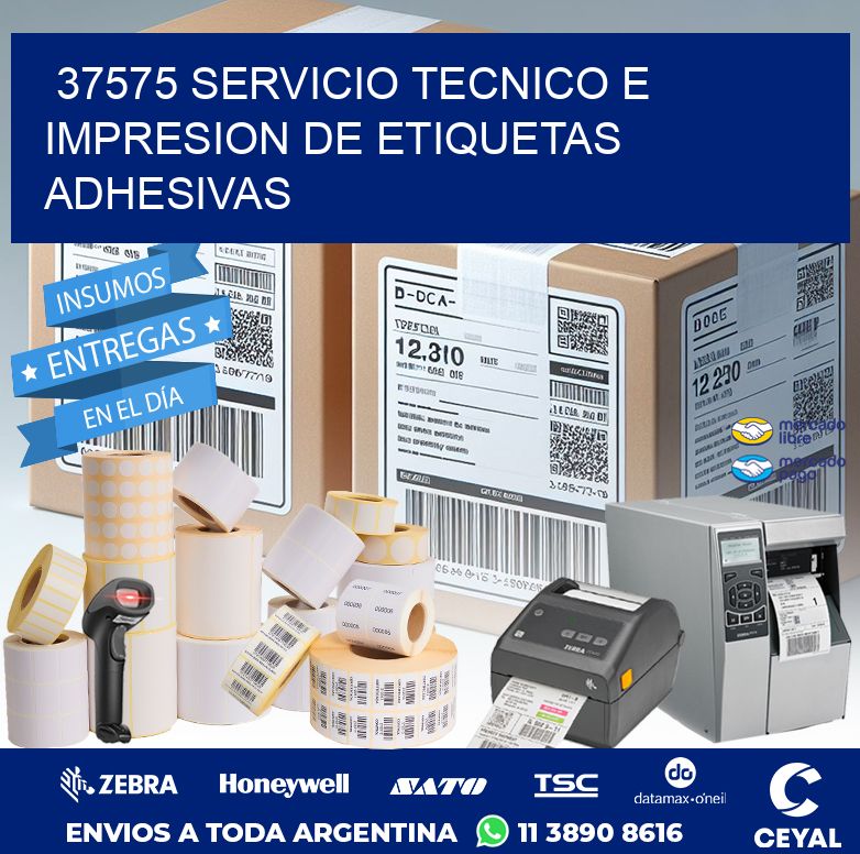 37575 SERVICIO TECNICO E IMPRESION DE ETIQUETAS ADHESIVAS