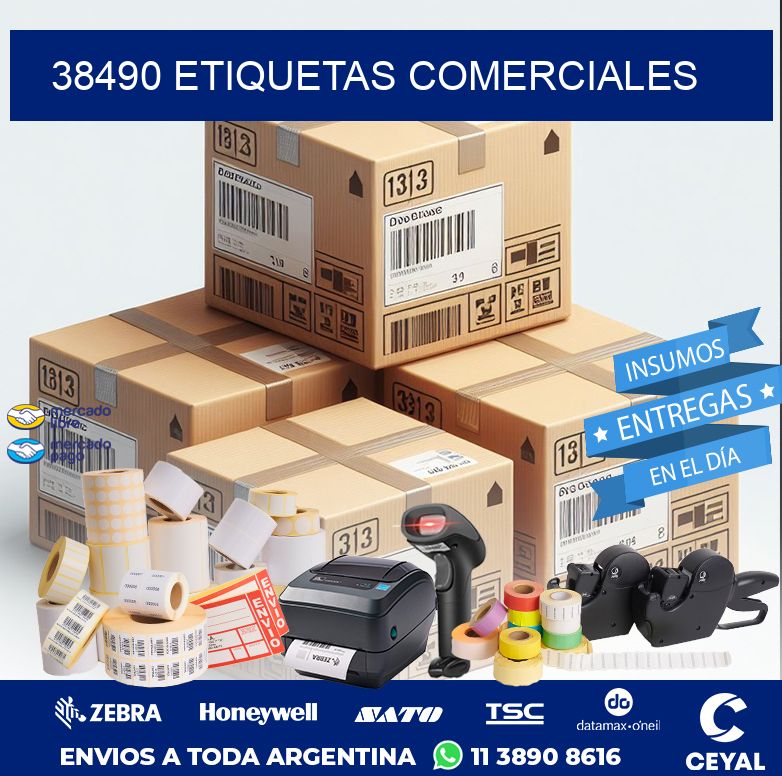 38490 ETIQUETAS COMERCIALES
