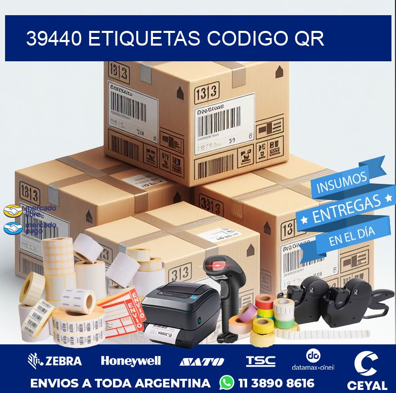 39440 ETIQUETAS CODIGO QR