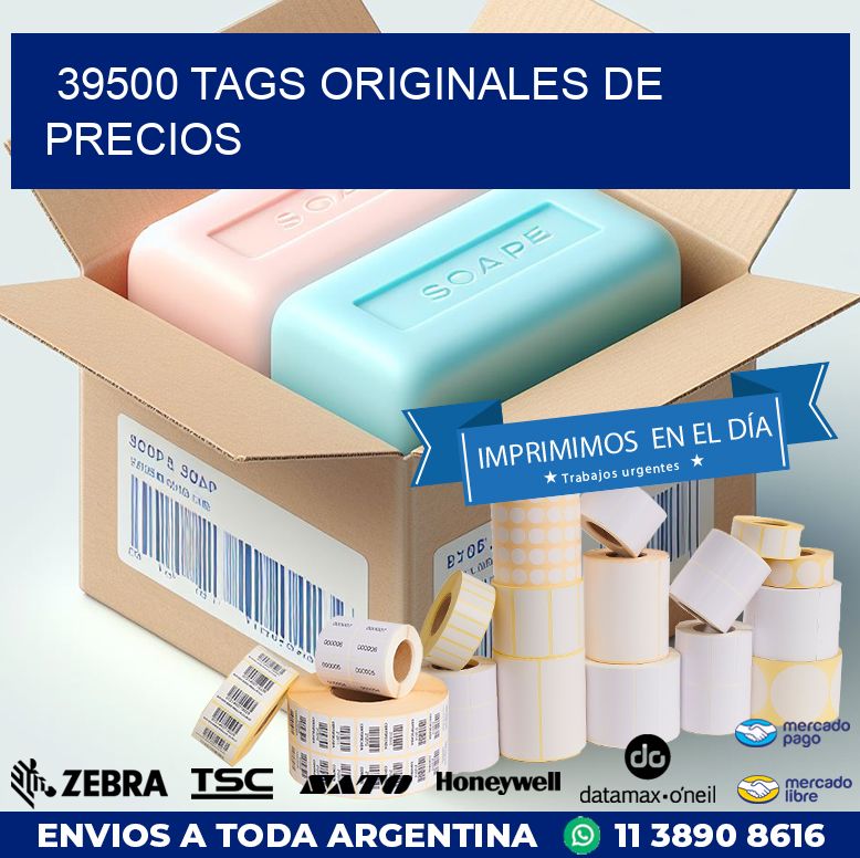 39500 TAGS ORIGINALES DE PRECIOS