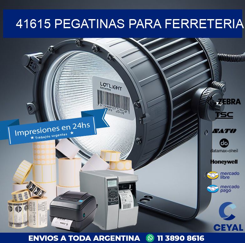41615 PEGATINAS PARA FERRETERIA