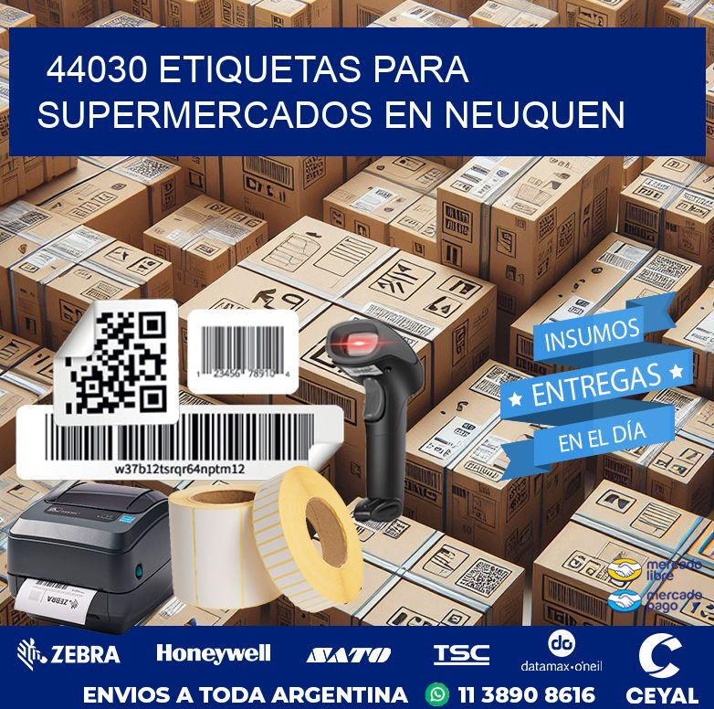 44030 ETIQUETAS PARA SUPERMERCADOS EN NEUQUEN