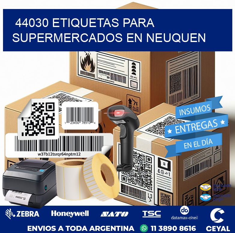44030 ETIQUETAS PARA SUPERMERCADOS EN NEUQUEN