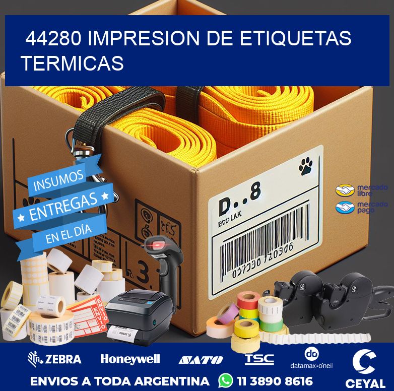 44280 IMPRESION DE ETIQUETAS TERMICAS