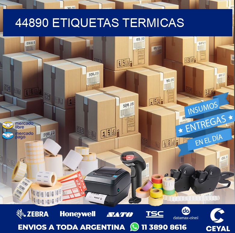 44890 ETIQUETAS TERMICAS