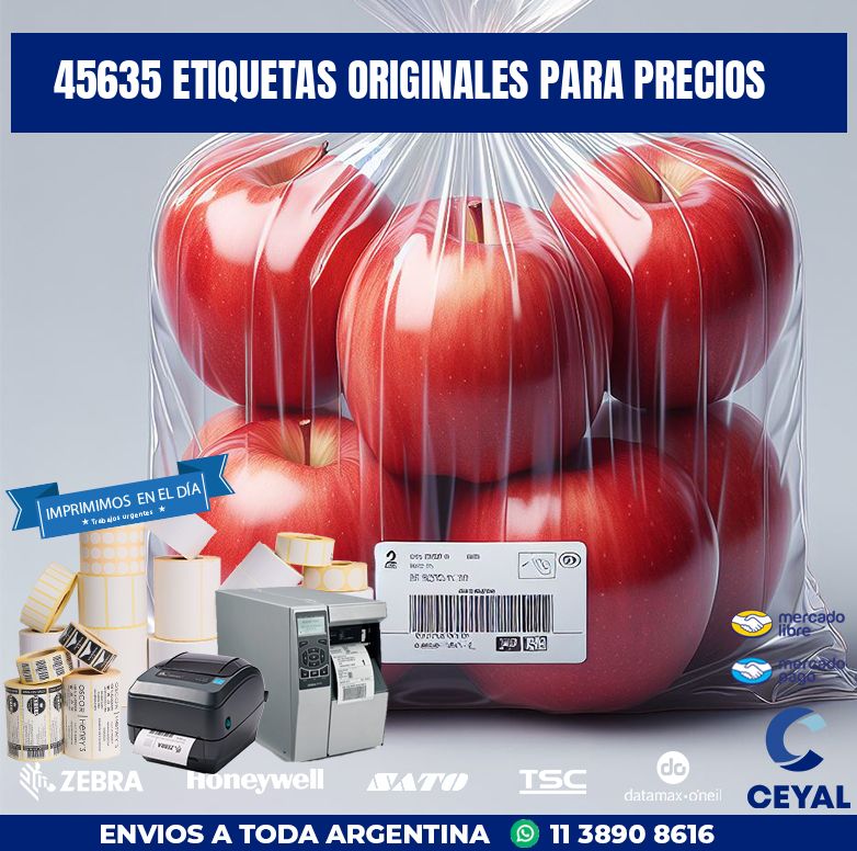 45635 ETIQUETAS ORIGINALES PARA PRECIOS