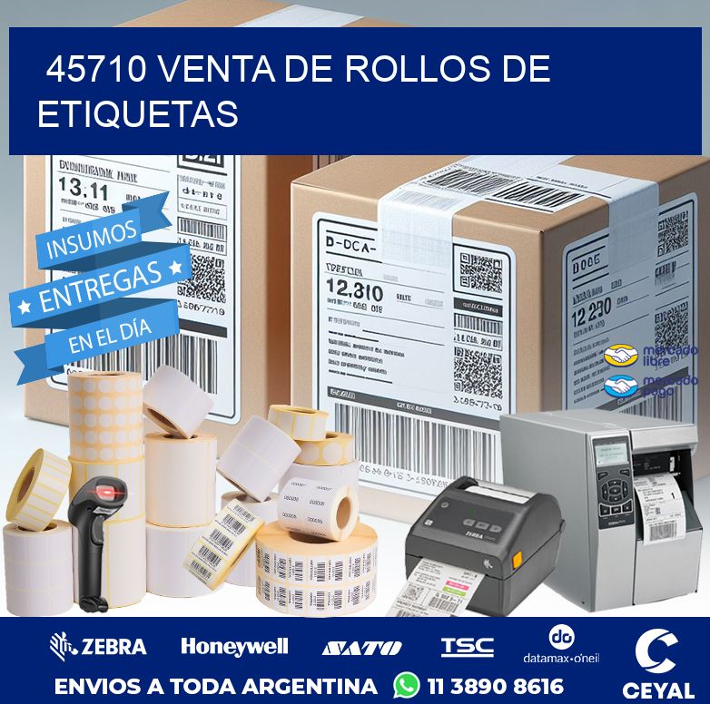 45710 VENTA DE ROLLOS DE ETIQUETAS